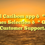 Install Casibom app 💰 Huge Games Selection 💰 Great Customer Support.