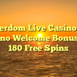 Pokerdom Live Casino 💰 Casino Welcome Bonus 💰 180 Free Spins